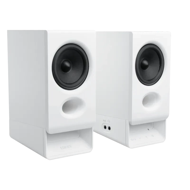 Edifier R20BT Compact Bluetooth 2.0 Speakers with Ambient Light, White