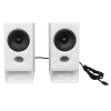 Edifier R20BT Compact Bluetooth 2.0 Speakers with Ambient Light, White