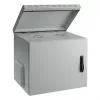 EFB 19-calowa szafa wisząca IP55 12U drzwi szklane głębokość 600 mm RAL7035