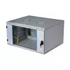 EFB 19 inch Wall-Mount Cabinet 12U, Swiveling, 2-Part, RAL 7035, Depth 500 mm