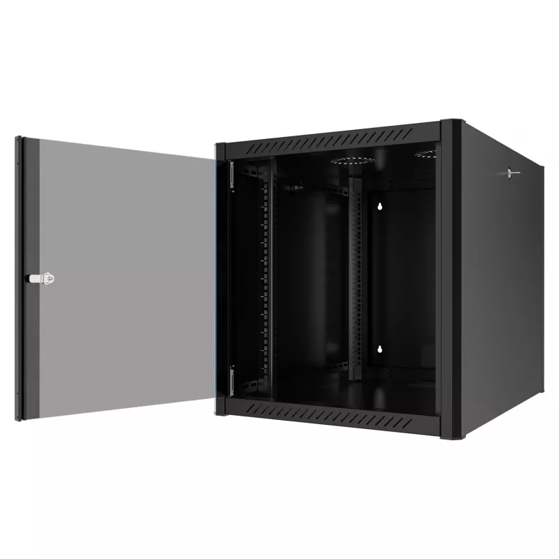 EFB szafa wisząca 19 cali 26U, głębokość 800 mm, RAL9005 czarny głęboki