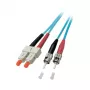 EFB Duplex Kabel Światłowodowy SC-ST OM3 50/125µm LSZH Aqua 5m