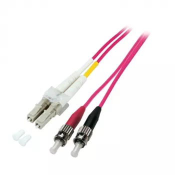 EFB zworka duplex LC-ST 50/125µm OM4 LSZH fiolet erika 2.0mm 5m