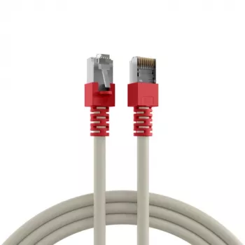 EFB ECOLAN Cat.5e SF/UTP Kabel krosowy z przeplotem, RJ45, CCA, PVC, Szary, 0,5m