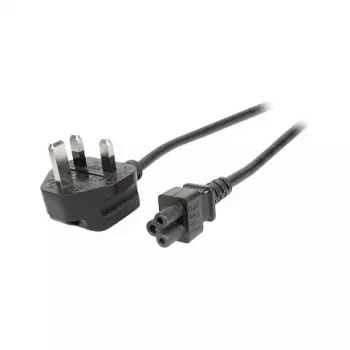 EFB EK499.1,8 UK Power Cable BS 1363A do IEC C5 1.8m Czarny 3x0.75mm²