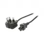 EFB EK499.1,8 UK Power Cable BS 1363A do IEC C5 1.8m Czarny 3x0.75mm²