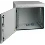 EFB Elektronik 19-calowa obudowa ścienna IP55, 16U, drzwi stalowe, głębokość 600 mm, RAL 7035