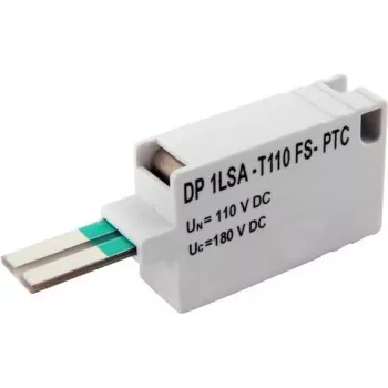 EFB-Elektronik 1DA Ochrona precyzyjna z FailSafe, 48 V DC, Ochronnik przepięciowy linii danych, PTC, montaż na szynie DIN, czarny 46150.48