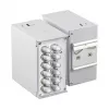EFB ELEKTRONIK 53705.4V2B2 Panel przedni na szynę DIN, pusty, 1,7 mm, 12x SC-Simplex / LC-Duplex / E2000