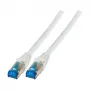 EFB Elektronik Kabel krosowy Cat.6 U/UTP RJ-45 męski na RJ-45 męski, szary, 0,5 m