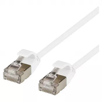 EFB ELEKTRONIK Cat.6A U/FTP TPE Ultra-elastyczny kabel krosowy RJ45, biały, 1,5 m