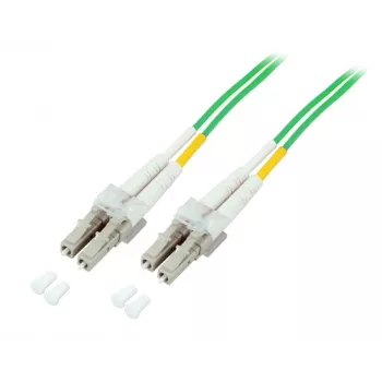 EFB-Elektronik Duplex Jumper LC-LC 50/125µ, OM5, LSZH, limonkowy, 2,0mm, 25m O0319.25OM5