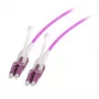 EFB Elektronik Duplex Jumper LC-LC OM4 3m z wypustką Push/Pull i wymienną polaryzacją