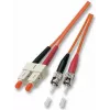 EFB-Elektronik ECOFIBER Duplex Jumper SC-ST 50/125µ OM3 LSZH Aqua 3.0mm 15m