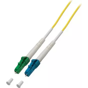 EFB Elektronik Fiber Optic Patch Cable LC Duplex Single-Mode 9/125µm 1m Yellow LSZH