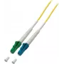 EFB Elektronik Fiber Optic Patch Cable LC Duplex Single-Mode 9/125µm 1m Yellow LSZH