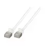 EFB Elektronik K5547WS.0,15 0.15m Cat.6a U/FTP ultra-elastyczny kabel krosowy, biały