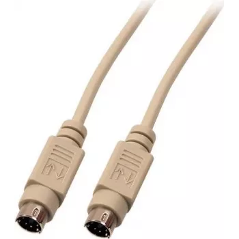 EFB-Elektronik Kabel do podłączenia klawiatury/myszy, 2x PS/2, męski-męski, 3,0 m, beżowy