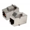 EFB Elektronik moduł adaptera Keystone RJ45 żeński do żeńskiego STP Cat.5e stal nierdzewna - 37508.1V3