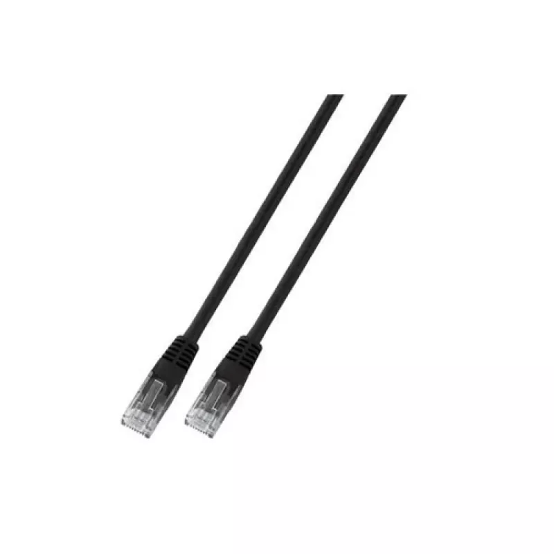 EFB-Elektronik RJ45 Patch Cable Cat.6 U/UTP PVC CCA Black 10m