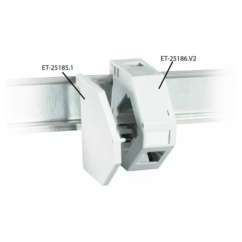 EFB ET-25185.1 Lewa płytka końcowa do uchwytu modułu Keystone ET-25186.V2