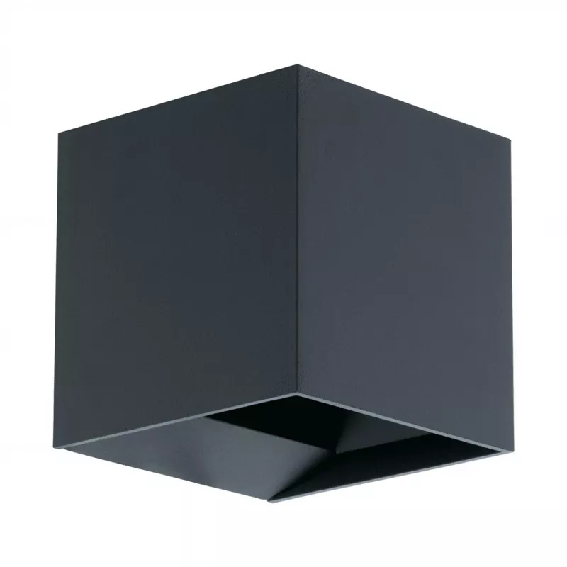 EGLO CALPINO LED Lampa ścienna antracyt 6.6W 680lm 3000K IP44