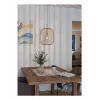 Lampa wisząca EGLO ROMAZZINA, 1 x E27, beżowy klosz z tkaniny, stal, IP20, ściemnialna, maks. 60W