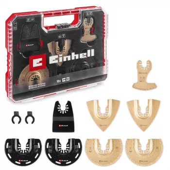 Einhell 708110 XLPLUS-CASE HCS HM Zestaw akcesoriów do narzędzi wielofunkcyjnych 37-częściowy
