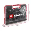 Einhell 708135 XL-PLUS-CASE zestaw akcesoriów do narzędzi wielofunkcyjnych BiM HSS, 10 elementów