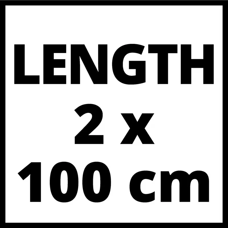 Einhell Aluminiowa Prowadnica 2x1000mm (4502118)