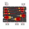 Zestaw narzędzi elektryka Einhell E-Case VDE 24-częściowy (czerwony/żółty)