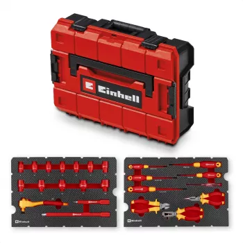 Zestaw narzędzi elektryka Einhell E-Case VDE 24-częściowy (czerwony/żółty)