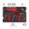 EINHELL-KWB E-Case Walizka Narzędziowa do Przeprowadzek, 79-częściowa (Czarno-Czerwona)