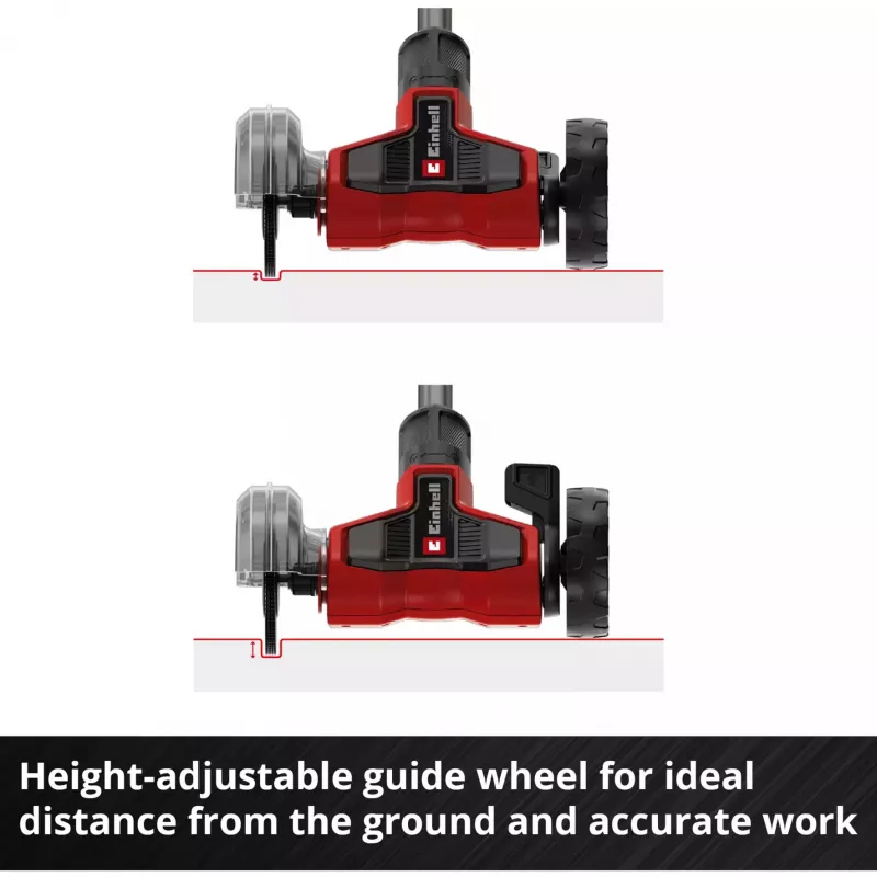 EINHELL Power X-Change Akumulatorowa Czyścarka do Fug GE-CC 18/110 Li E-Solo, 18V (Czerwony/Czarny, bez akumulatora i ładowarki)