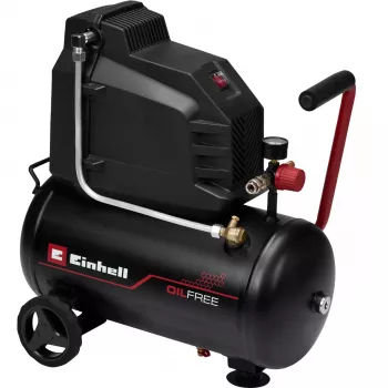 EINHELL TC-AC 190/24/8 I OF Bezolejowa Sprężarka, 1100 W, 24 L Zbiornik, 8 bar, Czarny