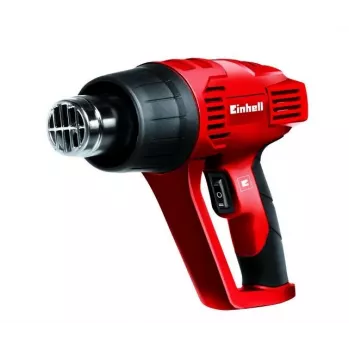 Einhell TC-HA 2000/1 opalarka 2000 W 550°C 500 l/min z 4 dyszami i skrobakiem czerwona
