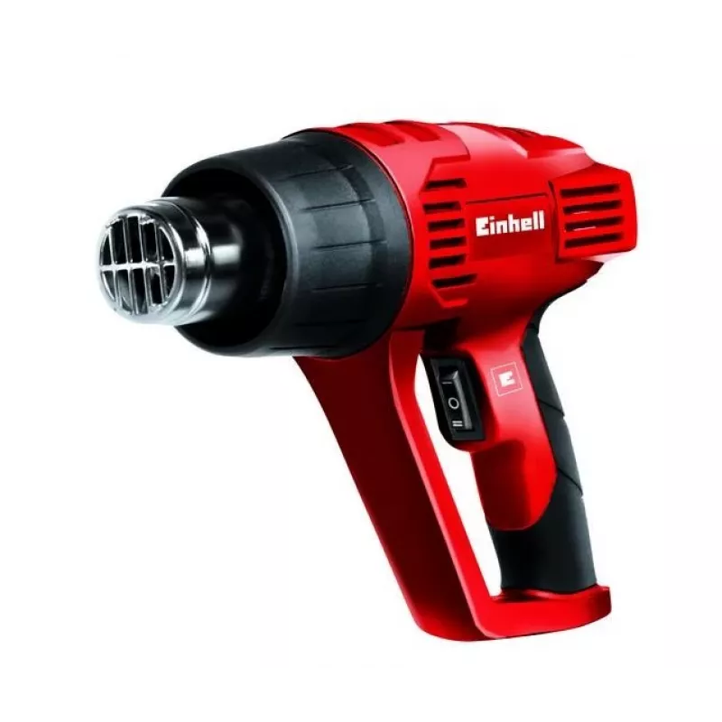 Einhell TC-HA 2000/1 opalarka 2000 W 550°C 500 l/min z 4 dyszami i skrobakiem czerwona