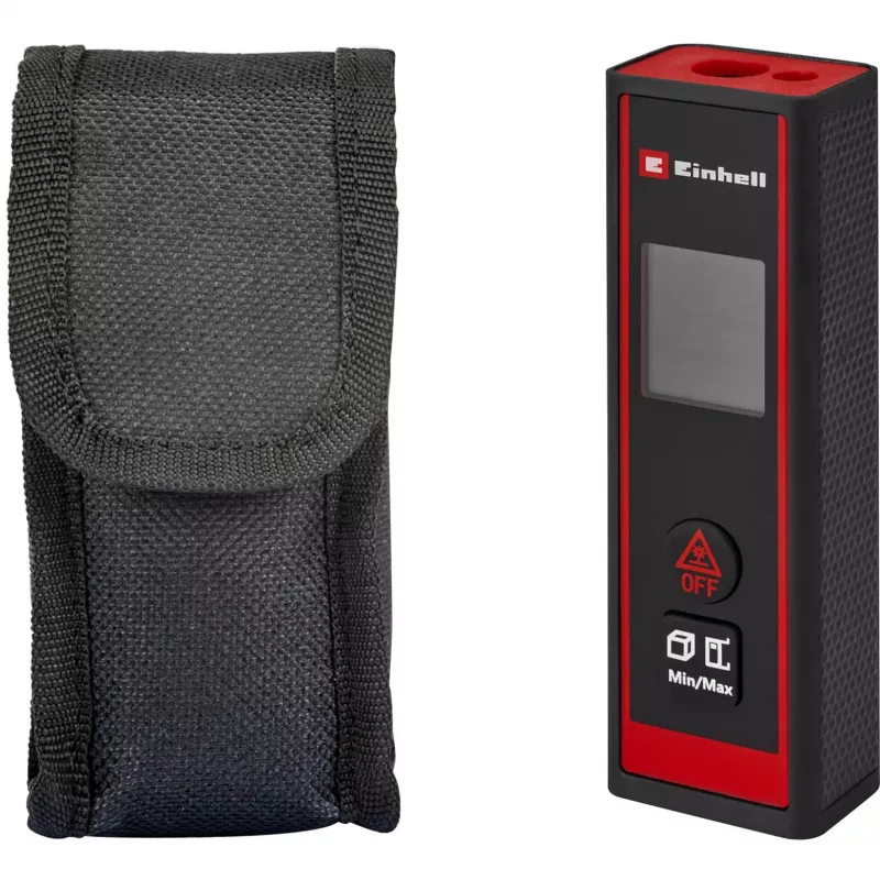 EINHELL TC-LD 40 R Laser Distance Meter 40 m (Black/Red)
