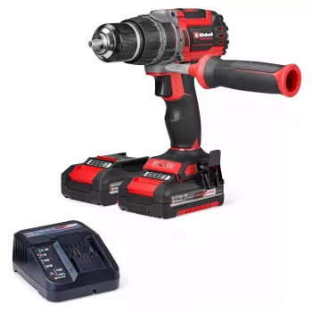 Einhell TP-CD 18/70 Li-i BL Akumulatorowa Wiertarko-wkrętarka udarowa – 18V Brushless, 70 Nm, 2-biegowa, 2x4.0Ah Li-Ion