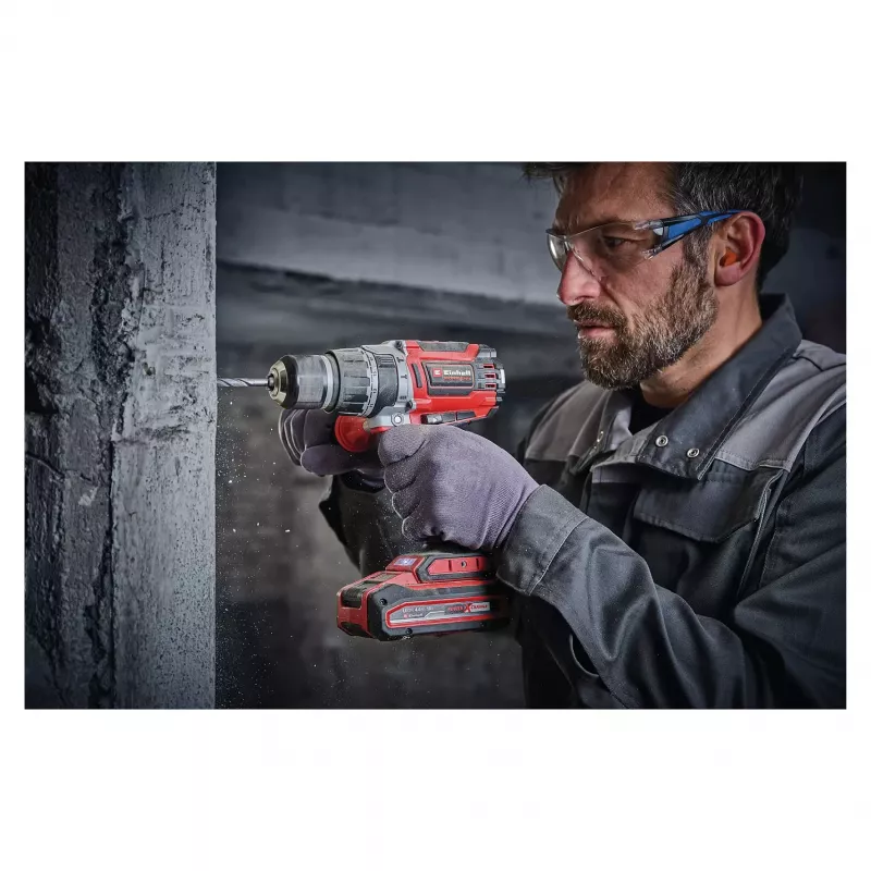 Einhell TP-CD 18/70 Li-i BL Akumulatorowa Wiertarko-wkrętarka udarowa – 18V Brushless, 70 Nm, 2-biegowa, 2x4.0Ah Li-Ion