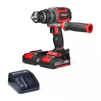Einhell TP-CD 18/70 Li-i BL Akumulatorowa Wiertarko-wkrętarka udarowa – 18V Brushless, 70 Nm, 2-biegowa, 2x4.0Ah Li-Ion