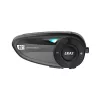EJEAS Q2 Interkom Motocyklowy z Bluetooth 5.1, Zasięg 800m, IP65, Redukcja Szumów DSP i CVC, Radio FM, Asystent Głosowy, USB-C, Do 20h Czasu Rozmowy