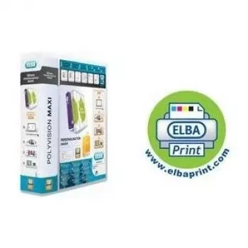 ELBA Maxivision A4 Display Book 62 Pockets Polypropylene Multi-colour with Hanging Eyelet 45253417