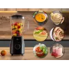 ELDOM BK6 NOXAR blender kielichowy 500W czarny 2x600ml butelki Tritan pulsacyjny