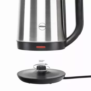 ELDOM CS30 ACERO Czajnik bezprzewodowy 2.0 L 2000 W Srebrny