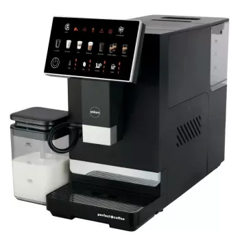 ELDOM ECA10 Automatyczny ekspres ciśnieniowy do kawy, 7 programów, 19 barów, 1450 W, zbiornik wody 1,8 l, Bean-to-Cup, LCD, czarny