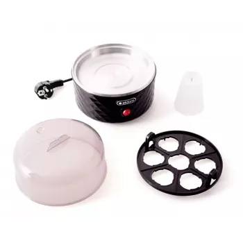 ELDOM EM101C Egg Cooker EGGO, 1-7 jaj, 380 W, regulacja twardości gotowania