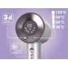 Suszarka do włosów ELDOM HT280, 1650 W, szary, 3 poziomy grzania, 2 poziomy nadmuchu, zimny nawiew, dysza koncentrująca, wyjmowany filtr powietrza, pętla do zawieszania, ochrona przed przegrzaniem, kabel 1,8 m