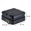 ELDOM WA900 Gofernica do wafli 1200W Czarny