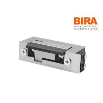 Elektryczny otwieracz drzwi BIRA Symetryczny ES1-001-KZ 12V AC/DC z kontrolą zamka